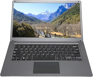 Laptop de 14,1 Polegadas, HD 1920x1080 Thin Light Laptop 8 GB DDR4 para Windows 11 Pro, 8 GB DDR4 RAM, BT, Bateria de 4000 MAh, 100-240 V (plugue da ue 512 GB)
