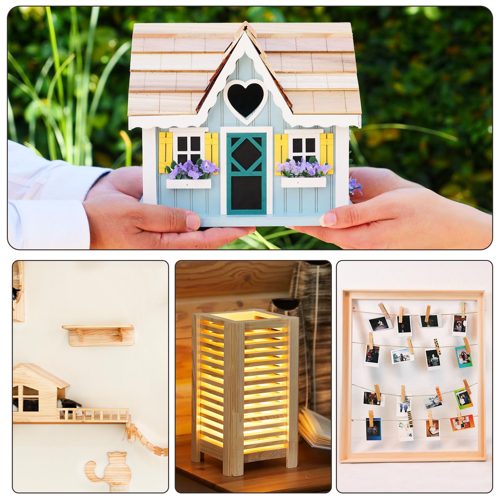 DIYEAH Lot De 50 Bâtons De Bois Naturel Diy 20 Cm Brun Fin, Matériaux Branches Pour Artisanat Garçon Et Filles, Décoration Rustique Accessoires Photo, Loisirs Créatifs Manuels