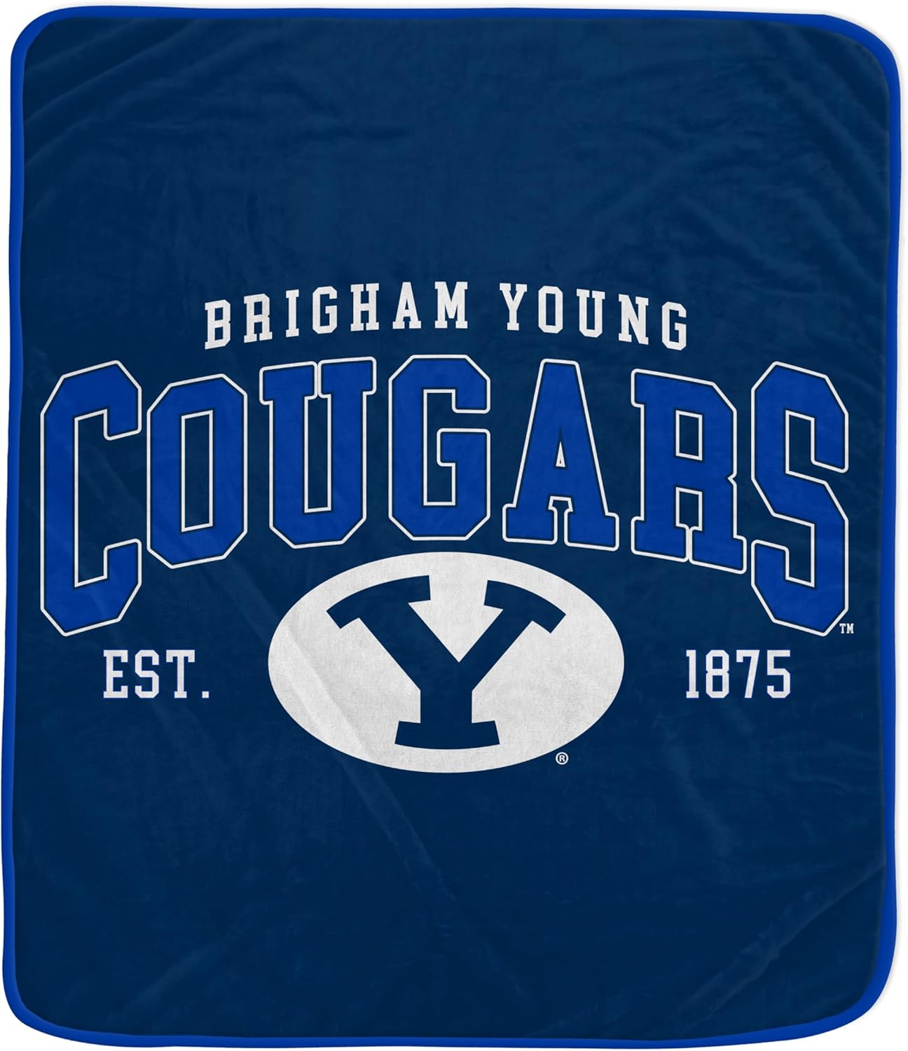 Pegasus Sports Officially Licensed NCAA Vintage Arch Block Ultra Soft Blanket