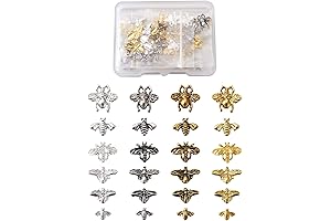 Craftdady Resin Bee Nail Charms