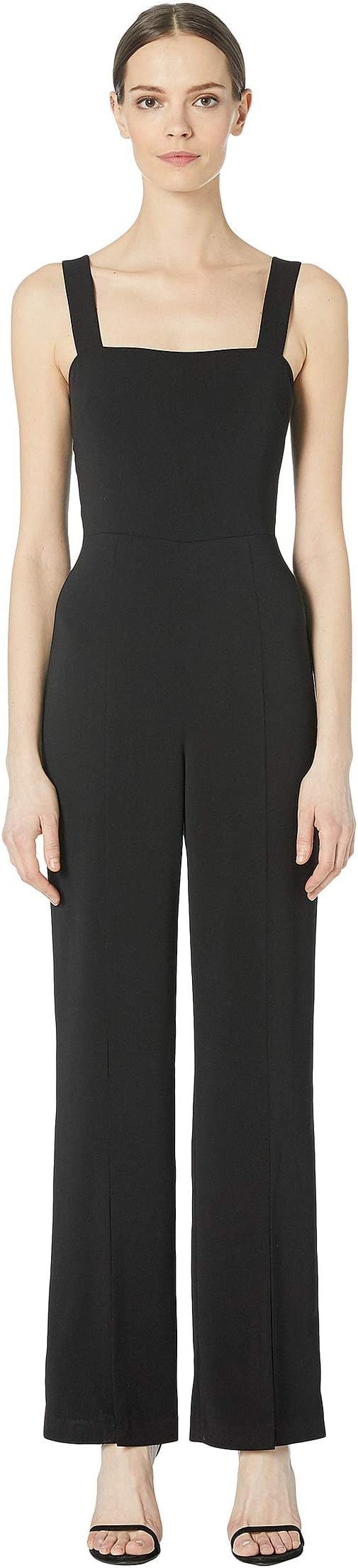 Crepe Jumpsuit with Slits