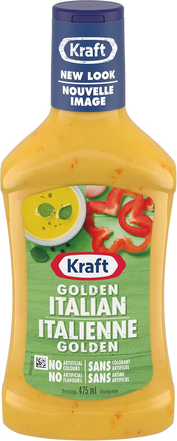 Kraft Golden Italian Dressing, 475ml (Pack of 10) Amazon.ca Grocery