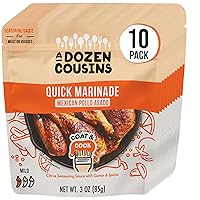 Vista 9 de A Dozen Cousins Quick Chicken Marinade - Bolsa para condimentos (paquete de 10), condimento peruano Pollo Asado, capa y cocina instantánea, salsa
