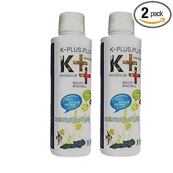 Foodie Puppies Aquatic Remedies K++ Potassium Manganese Calcium Aquarium Plant Fertilizer with Free Key Ring, 220ml (Pack of 2)