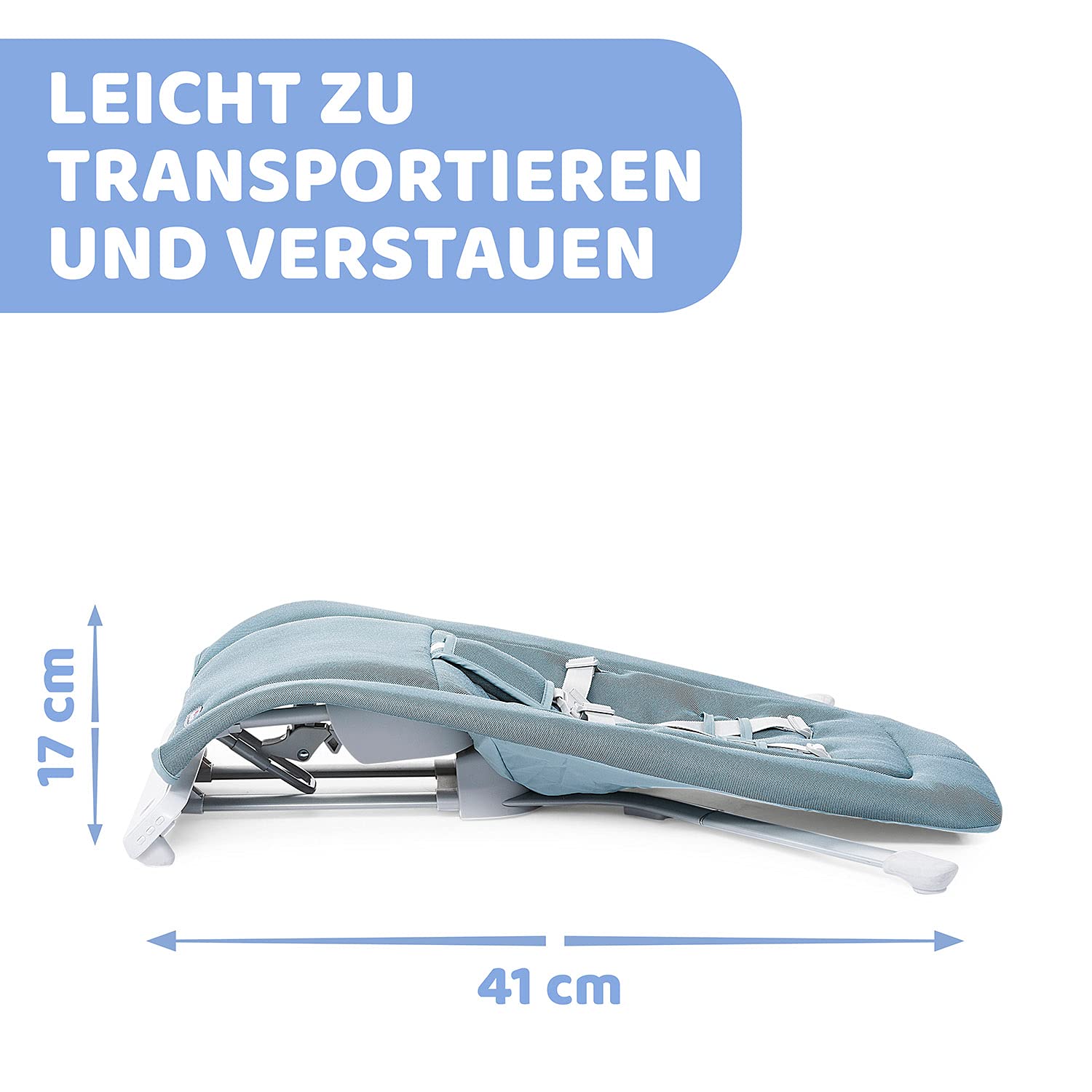 Chicco Rhythm'n'Sound Elektronische Babywippe für Babys von Geburt bis 9 kg, Babyschaukel mit Naturgeräuschen und Schlafliedern, Automatische Babywippe, Verstellbare Rückenlehne