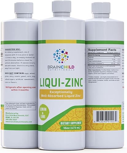 LiquiZinc - Zinc líquido bien absorbido en una suspensión ultracoloidal