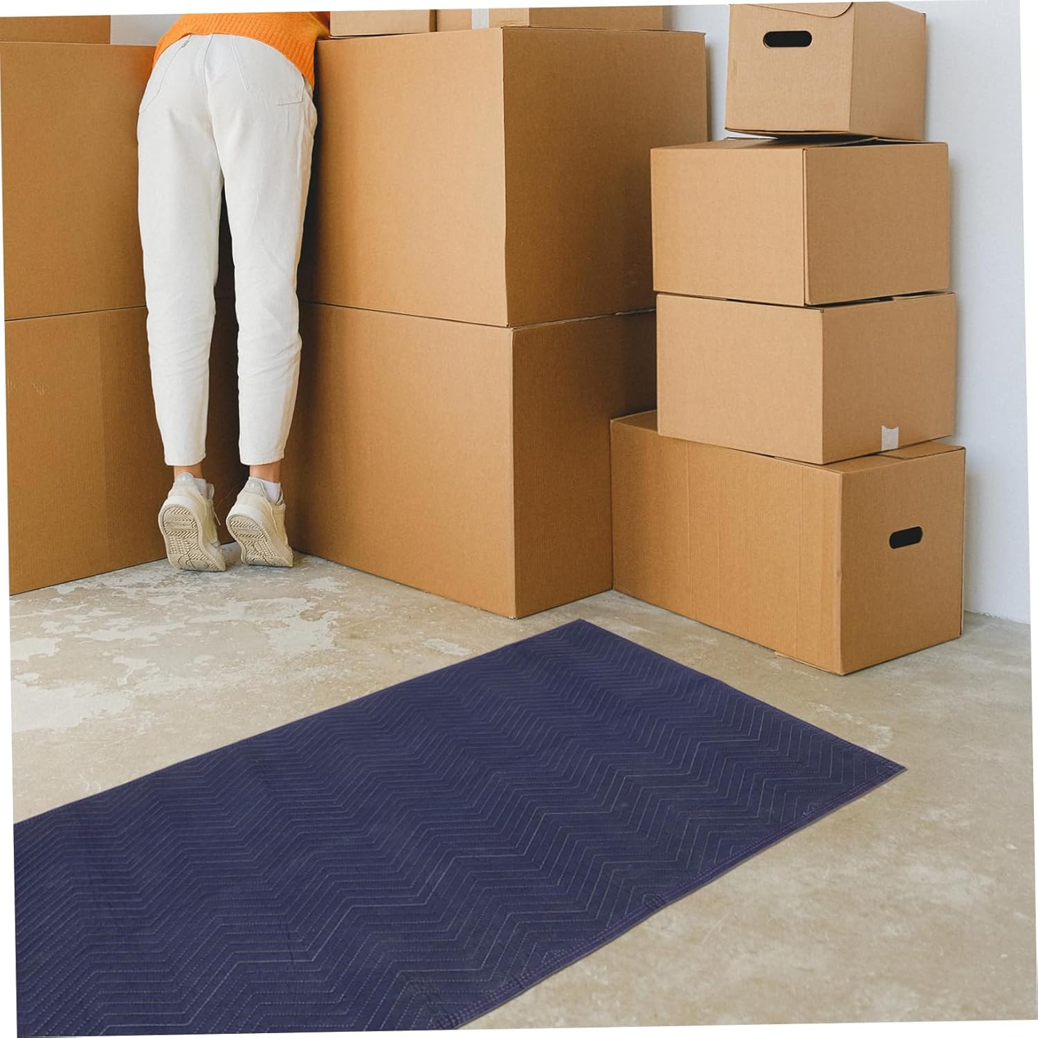 Packing Blanket Heavy-Duty Moving Blanket Non- Furniture for Multi-use Packing