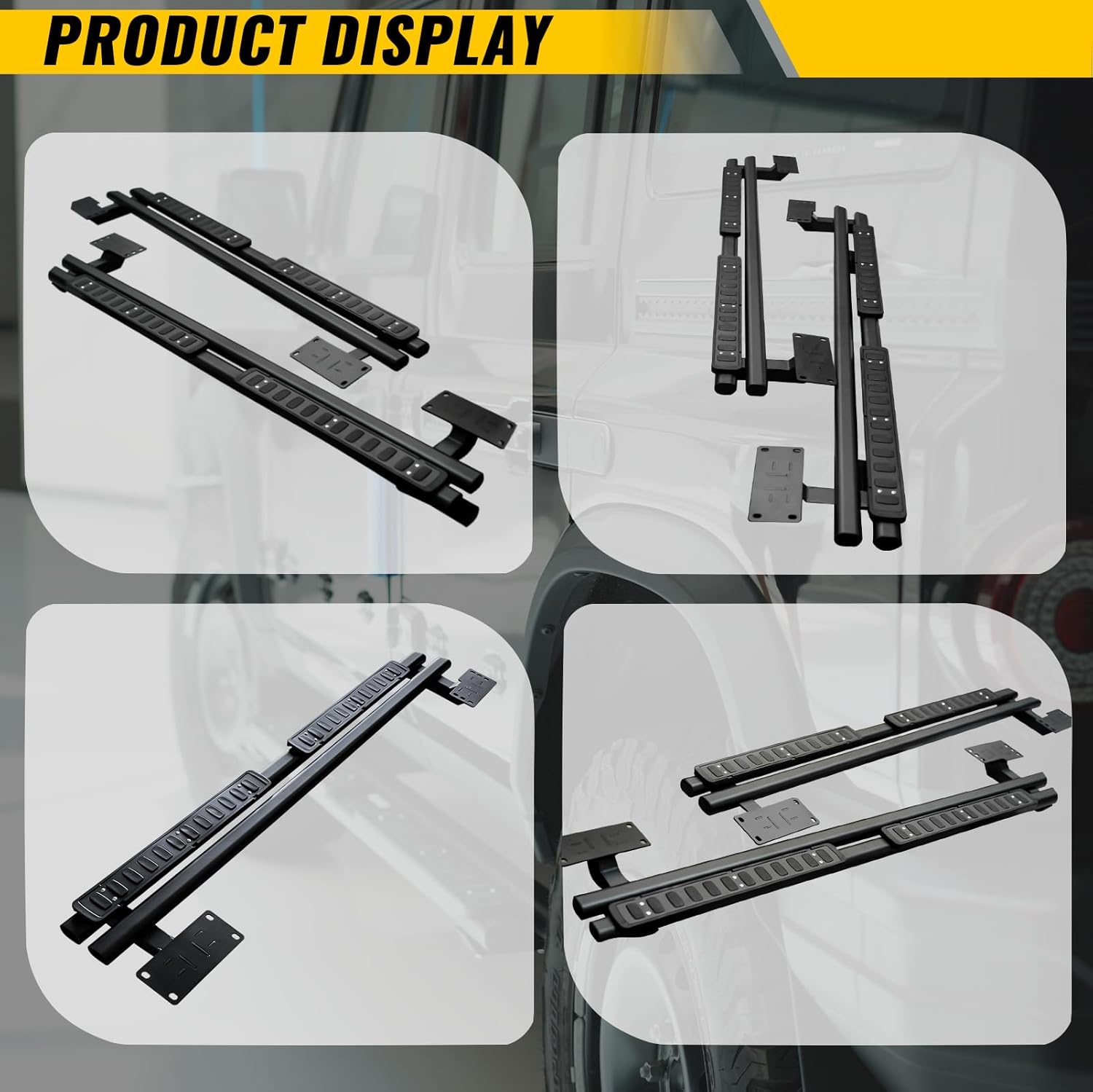 Running Board Side Step Fits for Ineos Grenadier 2023 2024 2025 Aluminium Pedal Nerf Bar
