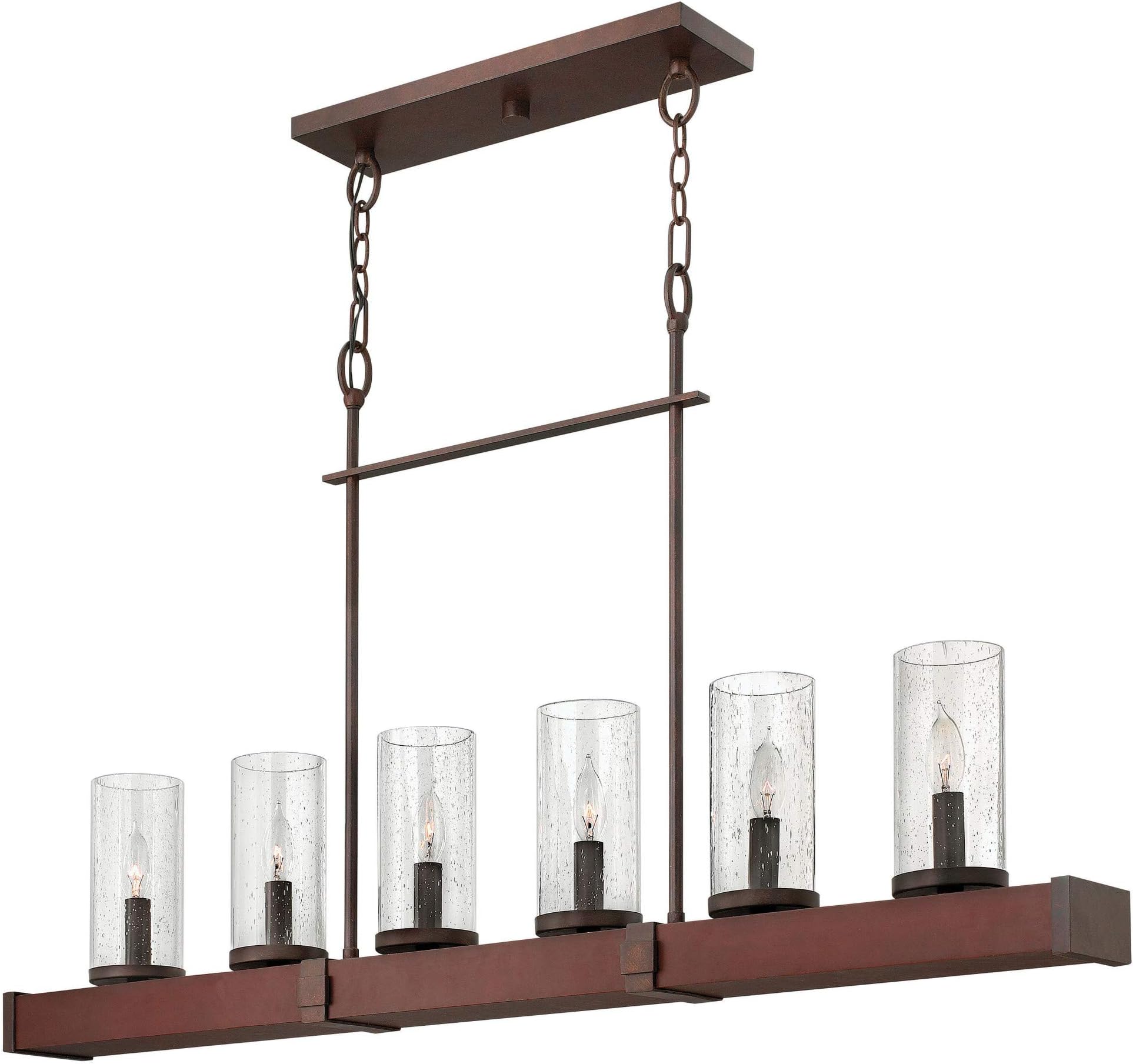 Fredrick Ramond FR40204IRN Six Light Chandelier