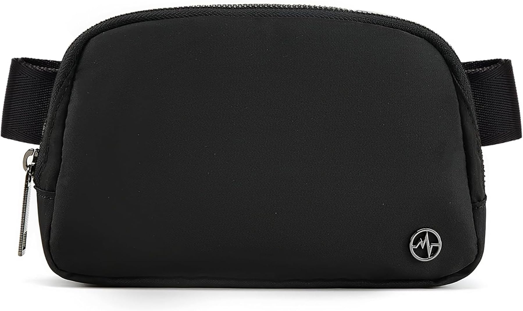 Fanny Pack Everywhere Belt Bag, Bum Bag Crossbody Bags for Women Designer, Black Polyester, One Size