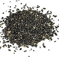 Vista 23 de SUNYIK Piedras de cuarzo verde prehnita/cuarzo cereza, piezas de cristal trituradas en forma irregular, 1 libra (aproximadamente 460 gramos)