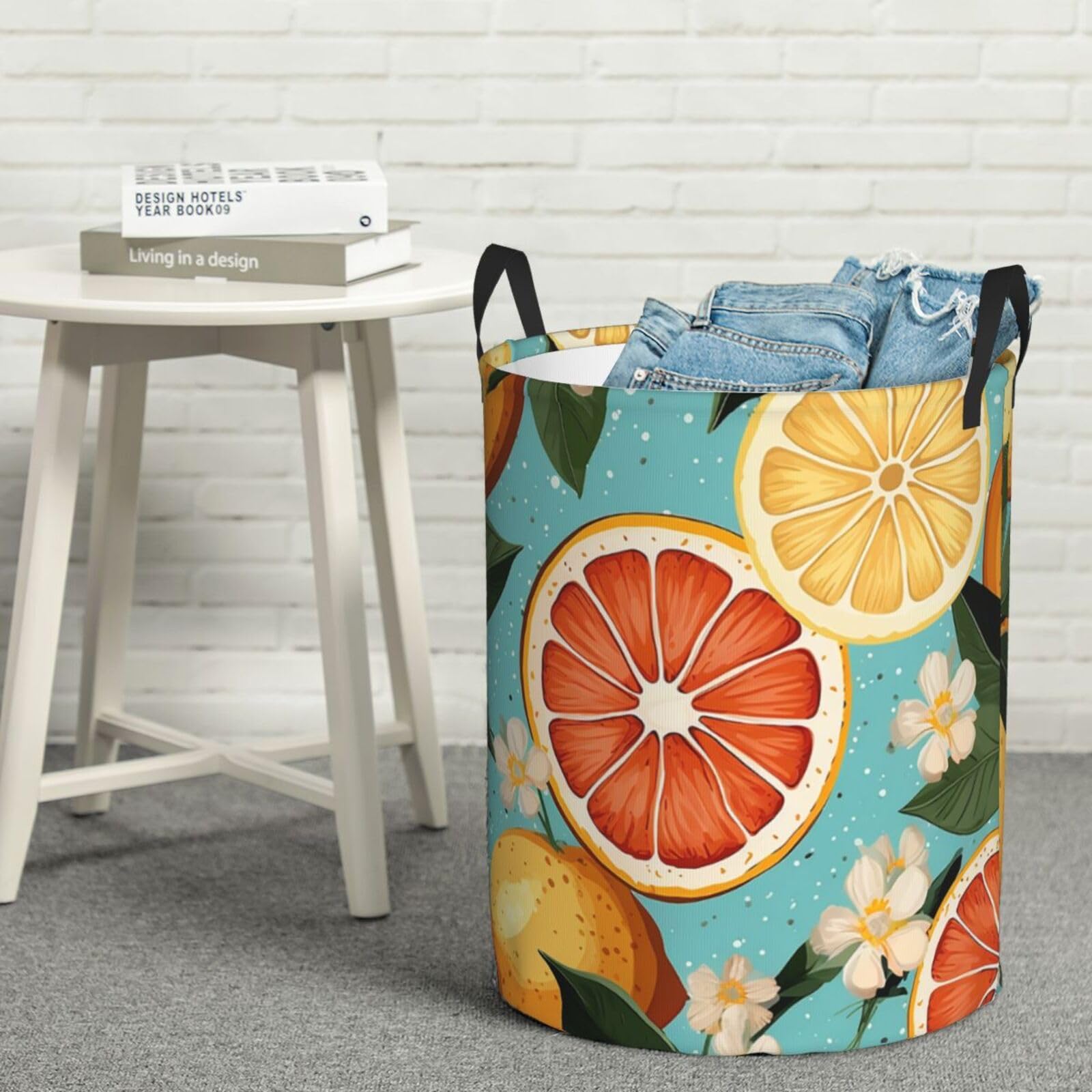 Panier à linge autoportant et pliable M pour vêtements et jouets