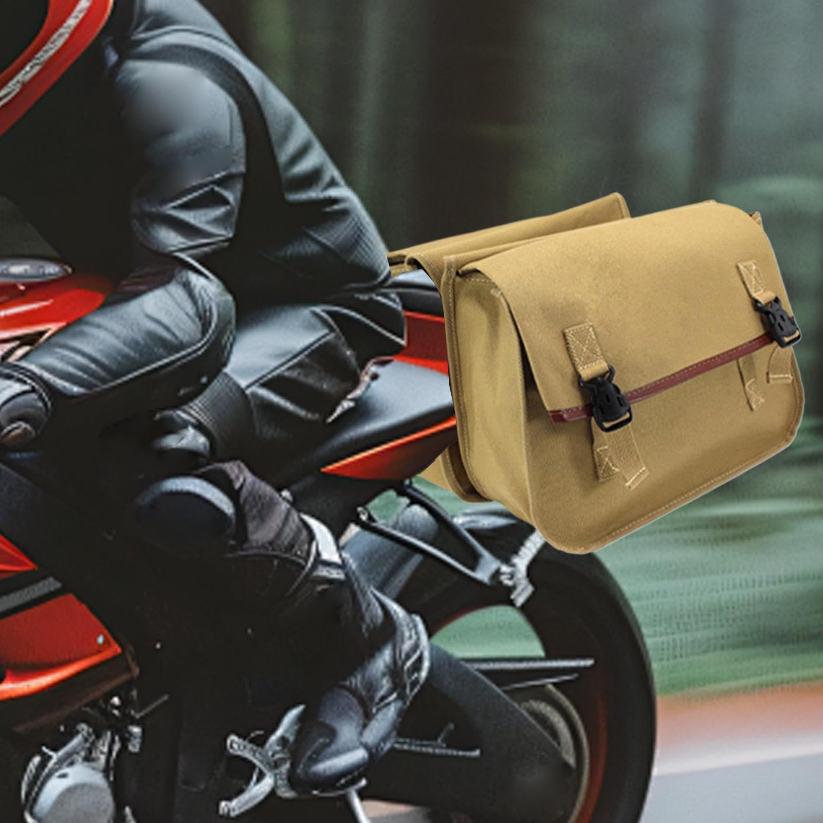 Borsa da sella, pacchetto bagagli | Borsa da sella portaoggetti impermeabile a grande capacità per accessori moto