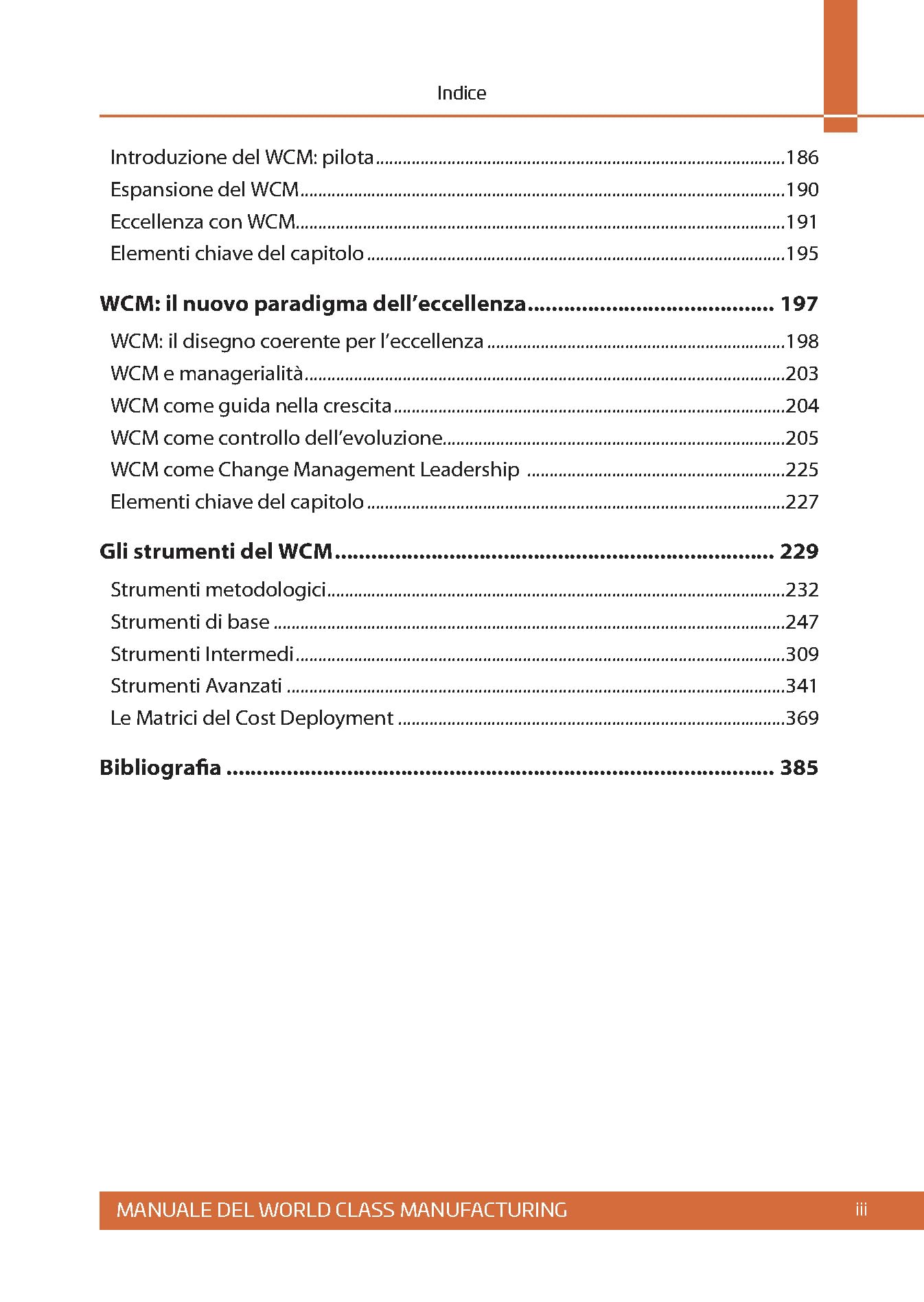 Manuale del World Class Manufacturing