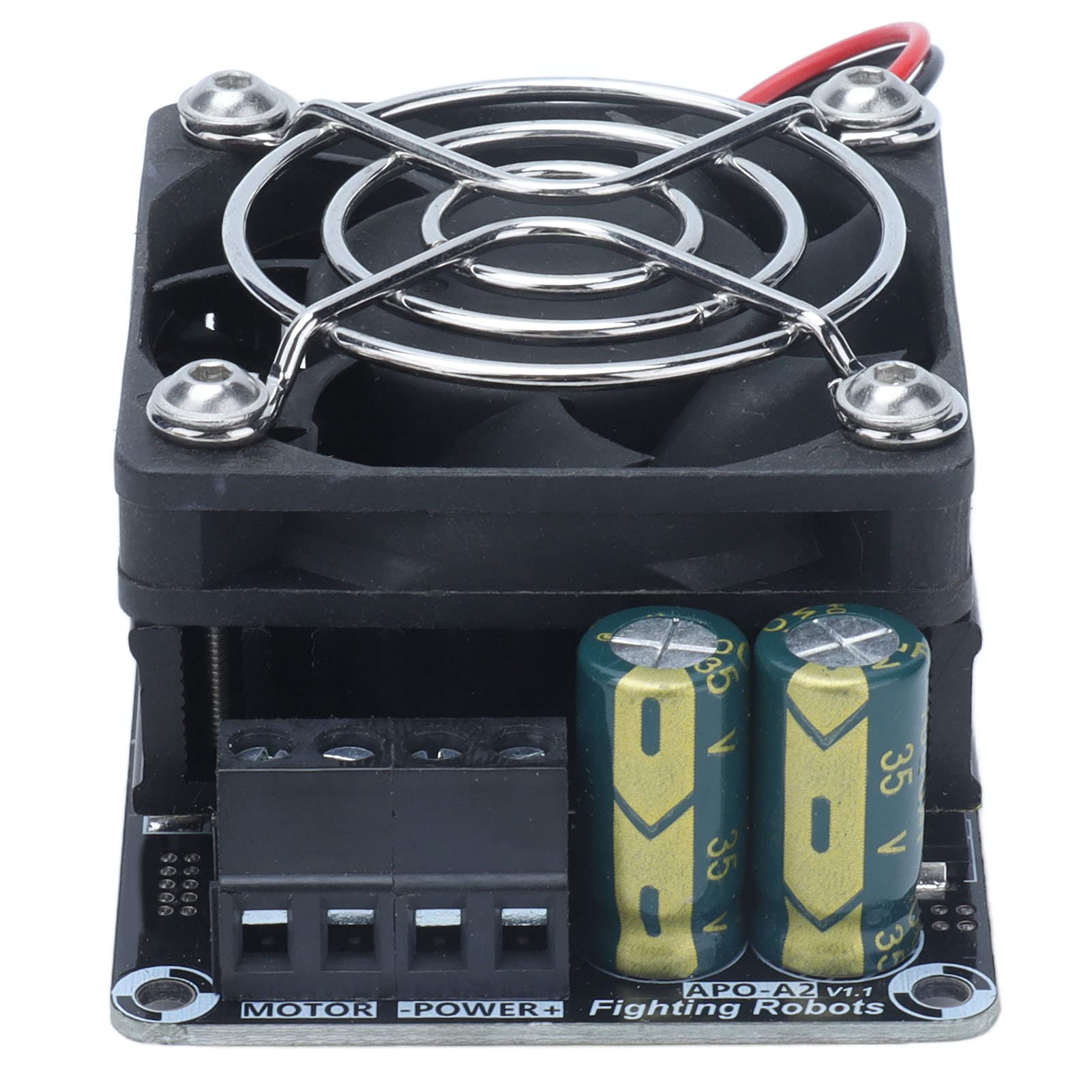 Sterownik Prędkości Silnika, Regulator Silnika Szczotkowego ABS, Sterowanie 7 V 35 V 40 A DC CW CCW z Sygnałem Odbiornika i Wymuszonym Chłodzeniem Powietrzem dla Modeli RC Inteligentne