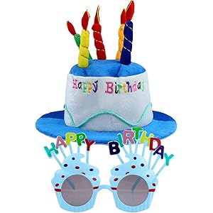 Cappello Compleanno - Cono - Punta - Happy Birthday - Buon compleanno -  Arcobaleno - Multicolore - Festa - Auguri - Accessori - Decorazioni -  Addobbi - Party : Amazon.it: Casa e cucina