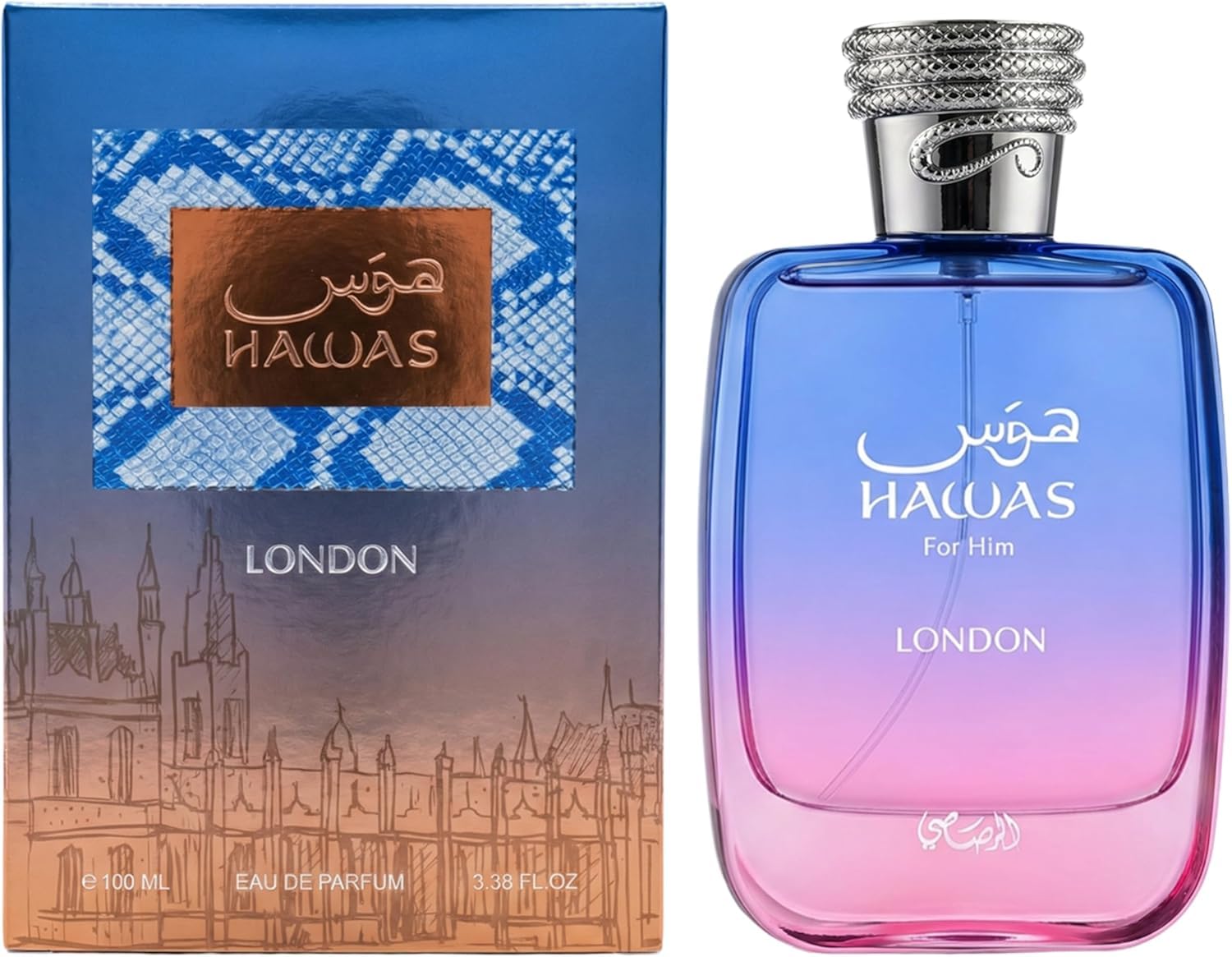 Rasasi Hawas London Eau de Parfum pour Homme 100 ml