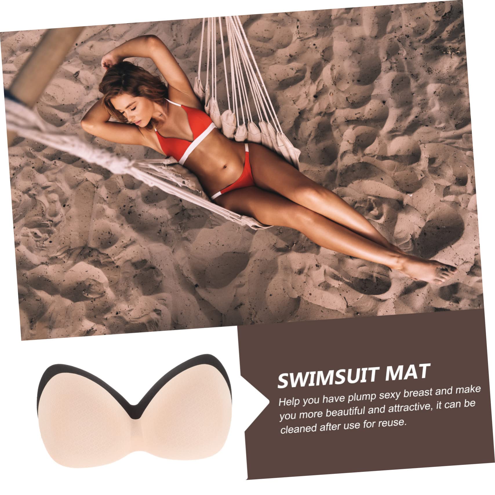 20piezas Almohadillas De Sostén Extraíbles De Gel Para Sujetadores Rellenos Transpirables y Suaves Perfectos Para Yoga Deportivos y Bikinis Piel