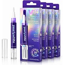 Pearly White V34 Teeth Whitening Pen, Portable, Pack of 4