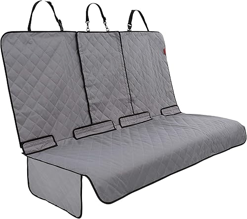 Lusso Gear - Funda para asiento trasero de automóvil para perros  Protege el asiento trasero de arañazos, rasguños, derrames, lodo y más  100%