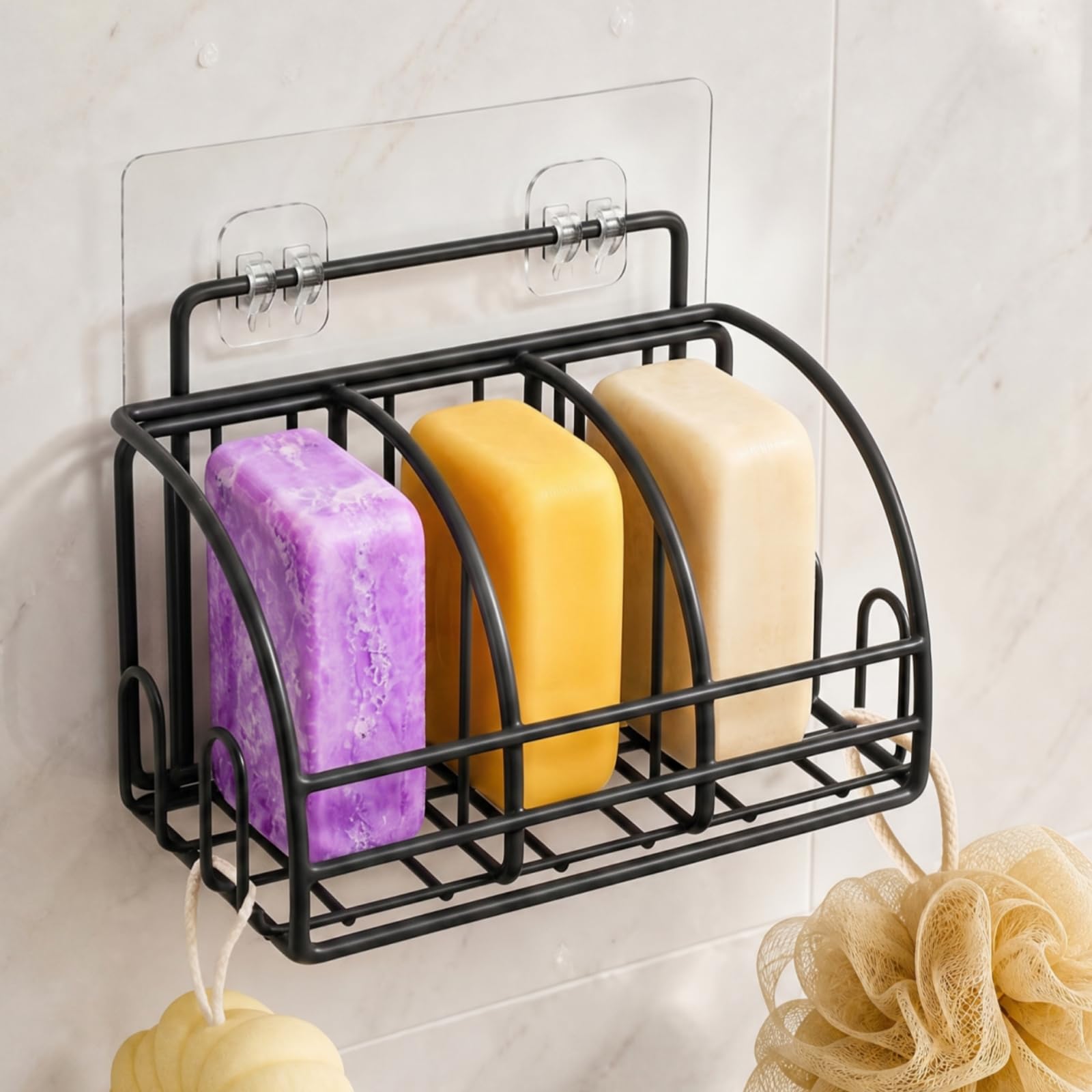 Soap Dish Bar Soap Holder for Shower Sponge Holder for Kitchen Sink Storage