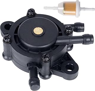 BlueStars 72873G01 High-Performance Fuel Pump - for EZGO Gas Golf Cart 295cc 350cc Robin 4-cycle engine, Kawasaki FE290 FE350 TXT RXV ST Medalist Workhorse, Club Car, Yamaha G16-G19 G20 G22 G29