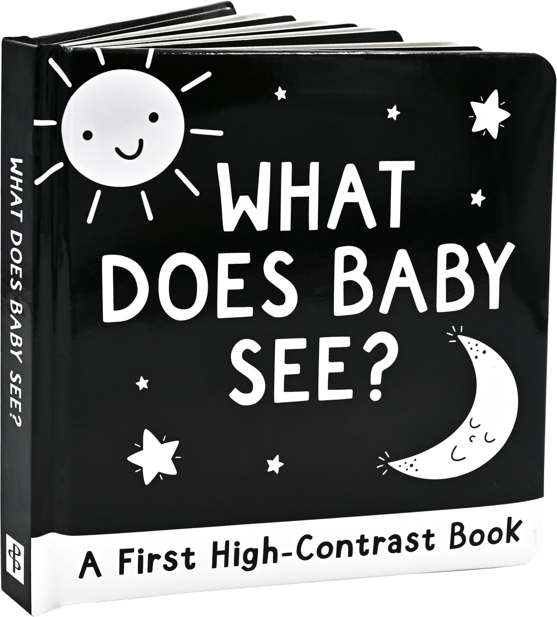 What Does Baby See? A High-Contrast Board Book: A First High-Contrast Board Book