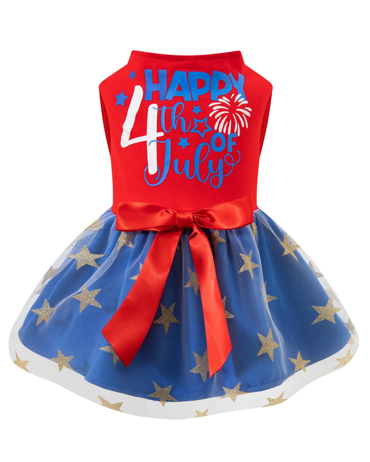 Robe patriotique pour chiens 4 juillet XL vêtement chat fête
