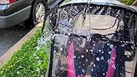 Vista 6 de Simplicity Funda de lluvia universal para cochecito de bebé, impermeable, resistente al viento, protección contra el clima, cubierta de lluvia