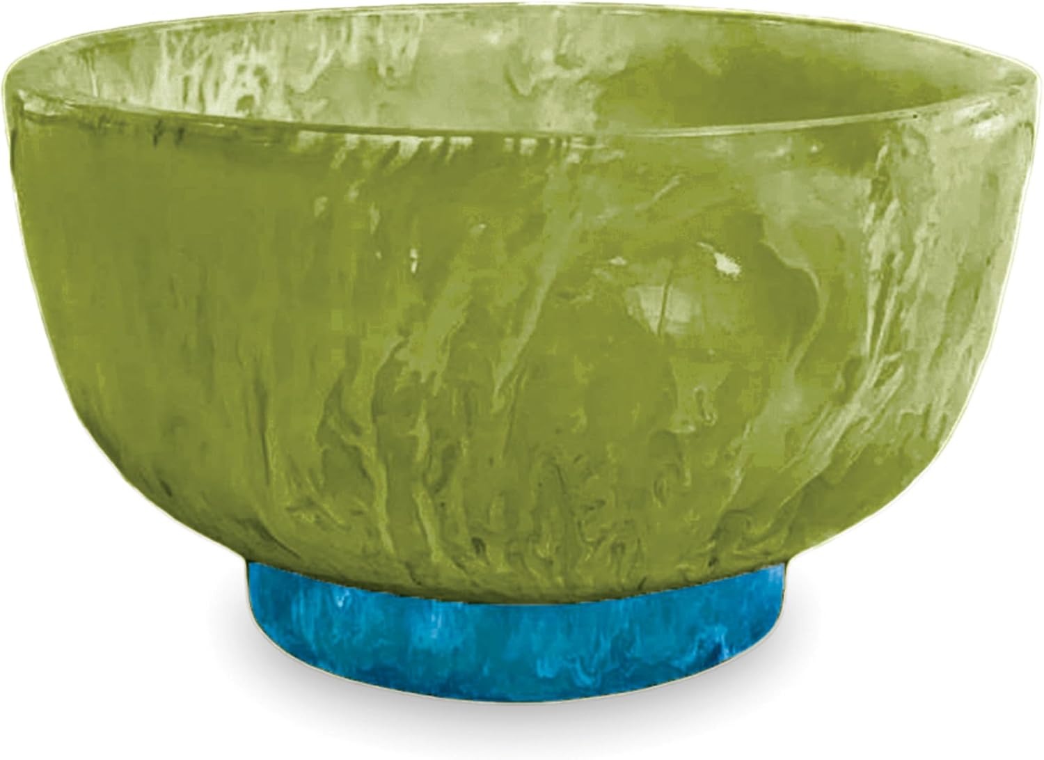 Beatriz Ball RESIN Rio Small Bowl with Base - Green and Blue