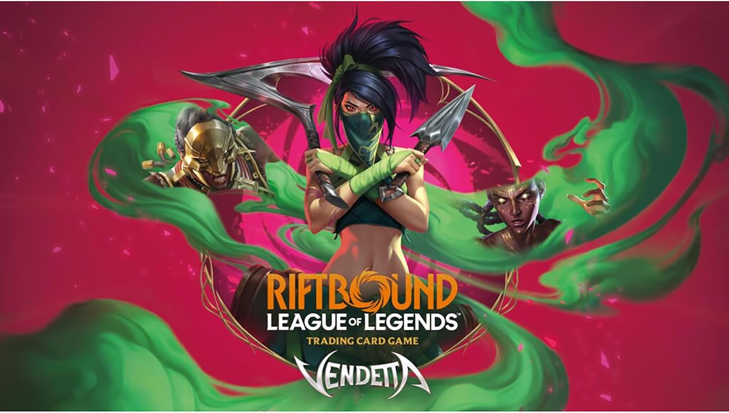 Riftbound: League of Legends TCG Vendetta - Vault -Bundle Collection Set: 6 Booster Packs, Runes, 3 Token Cards, Trading Card Game, Randomly Assorted
