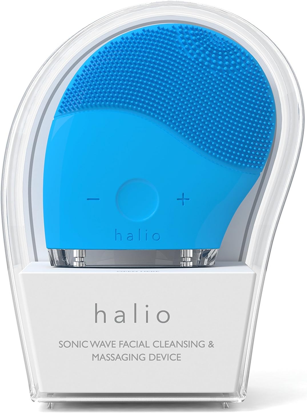 Halio Facial Cleansing & Massaging Device (Sky Blue)