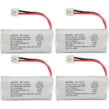 Kastar 4-Pack Battery Replacement for GE BT-800 BY0929 25210 2-5210 25250 2-5250 25423 2-5423 25424 2-5424 25425 2-5425 27902 2-7902 27902BE1 27902CE1 27903 2-7903 27903BE1 27903DE1 27903FE1