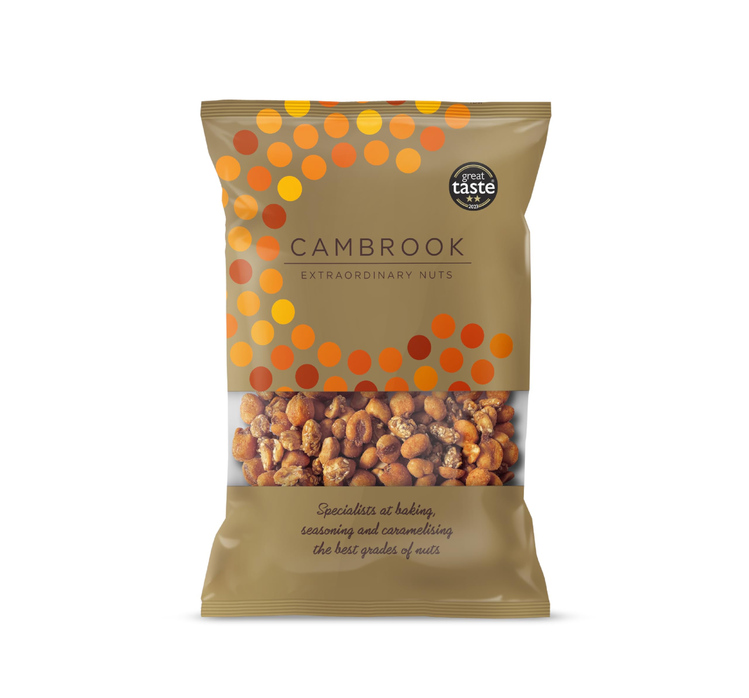 Cambrook - Mix 23, Spicy & Caramelised Mixed Nuts with Giant Chilli Corn, 1kg Bag