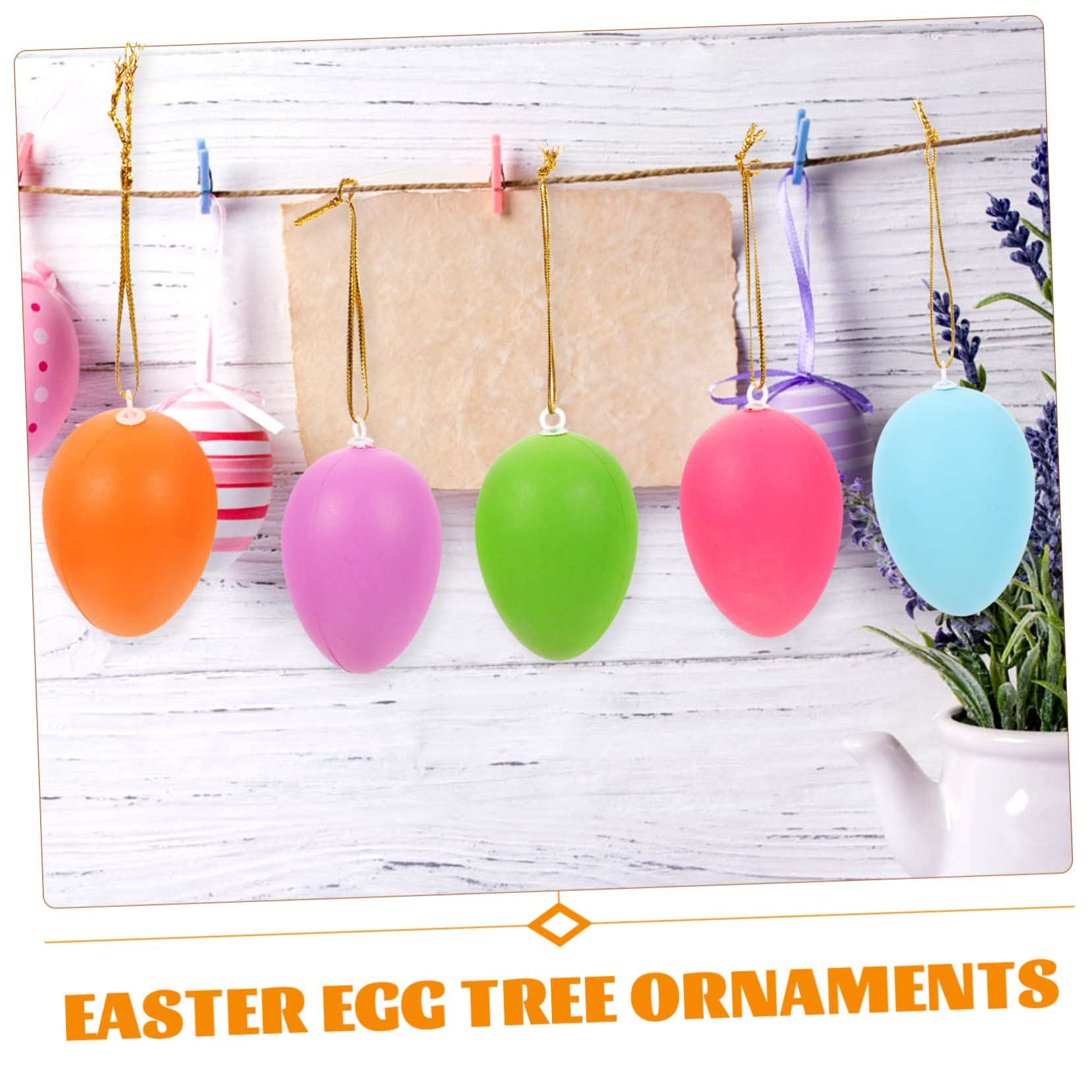 ABOOFAN 72 Pz Uova Di Pasqua Decorativo in Schiuma Giocattolo Per Bambini Mini Giocattoli Per Bambini Ornamenti Appesi All' Di Pasqua Plastica Gesù Bambino Uova Giocattolo
