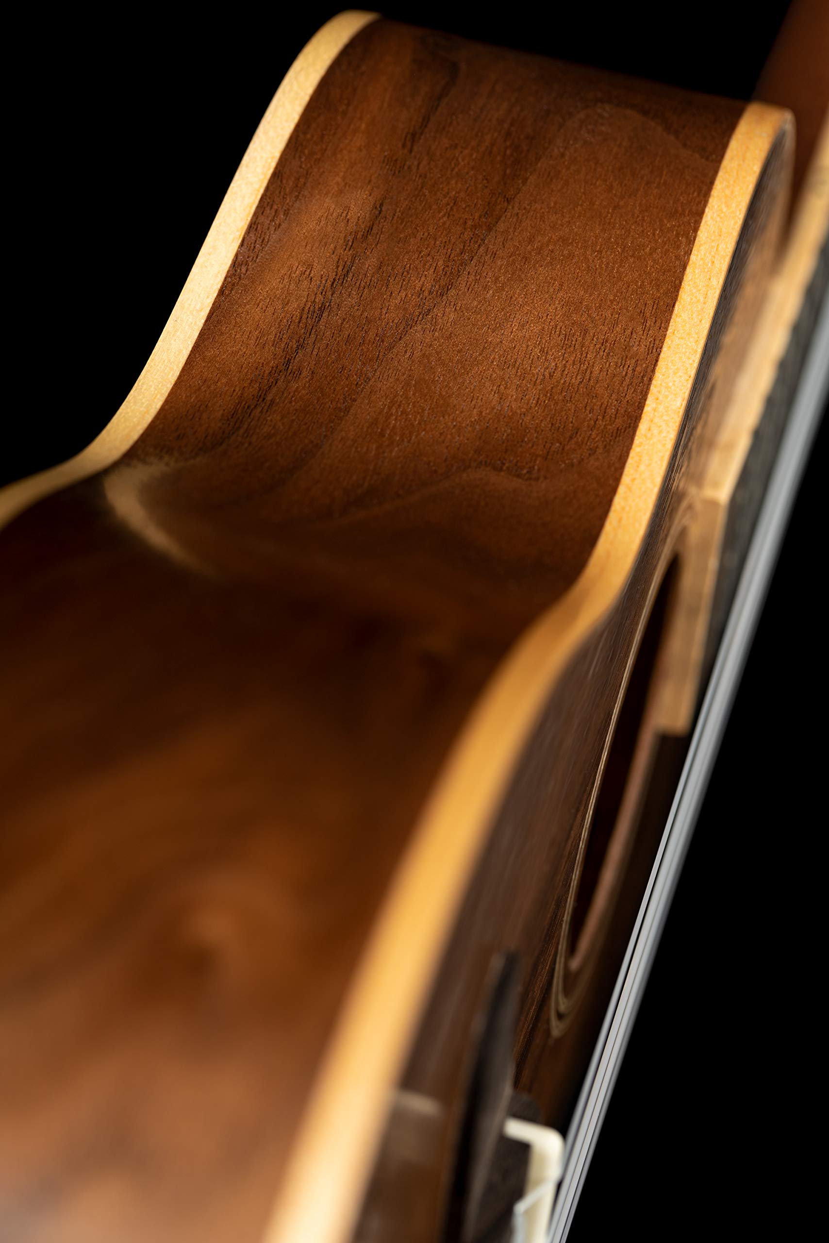 Ortega Guitars Ukulélé Concert Acoustique – Série Horizon – Housse Incluse – Noyer, Naturel (RUWN)