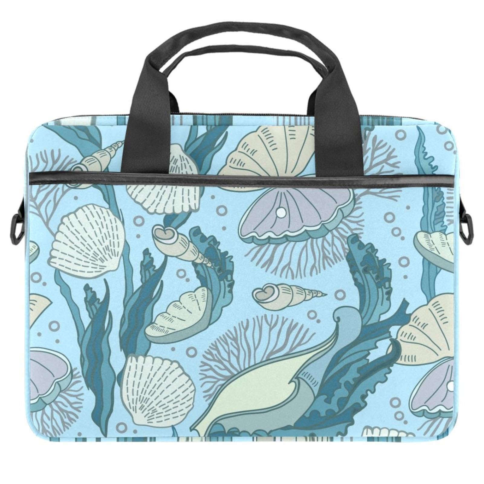 Housse ordinateur portable 13.3 pouces multicolore Sea Shells chic - 8