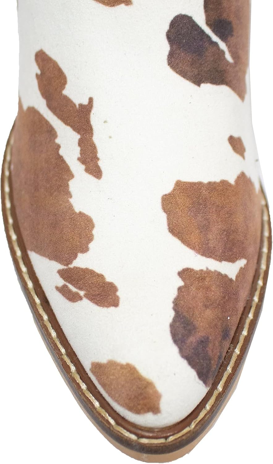 ARIDERGIRL Evon Women's Mid Calf Western Pointed Toe Pull Up Metal Buckle Boot