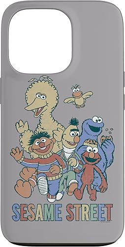 Carcasa colorida para iPhone 13 Pro Sesame Street