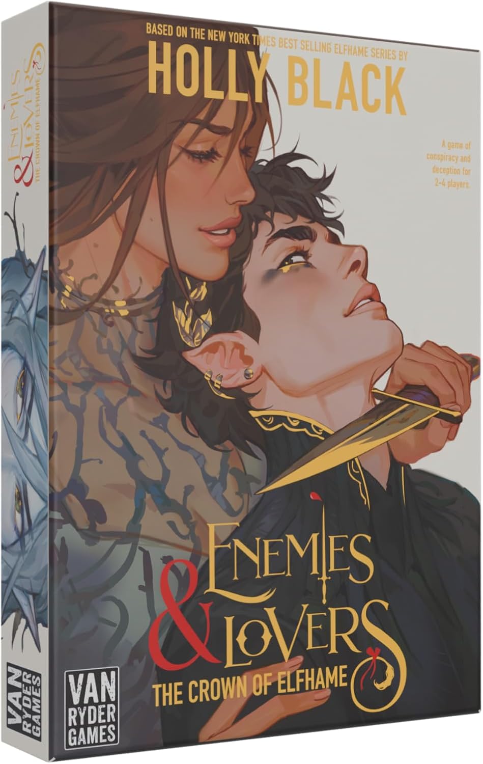Van Ryder Games - Enemies & Lovers: The Crown of Elfhame - Holly Black - Elfhame Series - 2-4 Player Card Game - 20-40 Minutes Gameplay - Ages 13+
