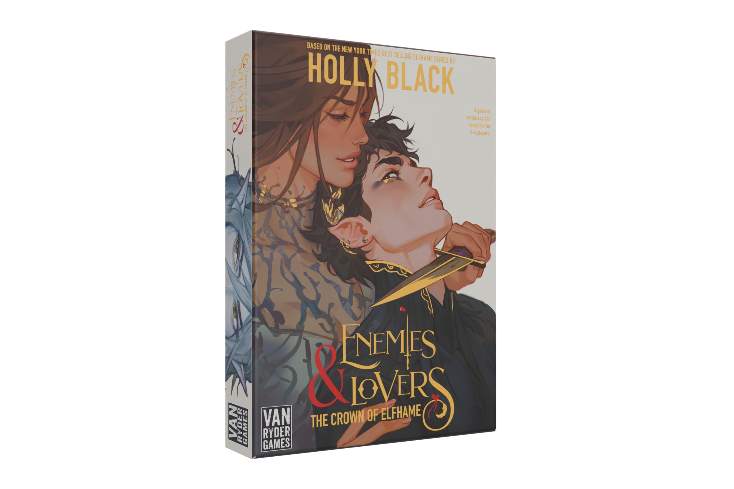 Van Ryder Games - Enemies & Lovers: The Crown of Elfhame - Holly Black - Elfhame Series - 2-4 Spieler Kartenspiel - 20-40 Minuten Gameplay - Ab 13 Jahren