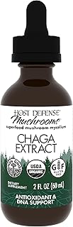 Host Defense Chaga Extract - Immune System Support Supplement - Chaga Mushroom for Antioxidant Activity Support - Liquid Dietary Mushroom Supplement - 2 fl oz (60 Servings)*