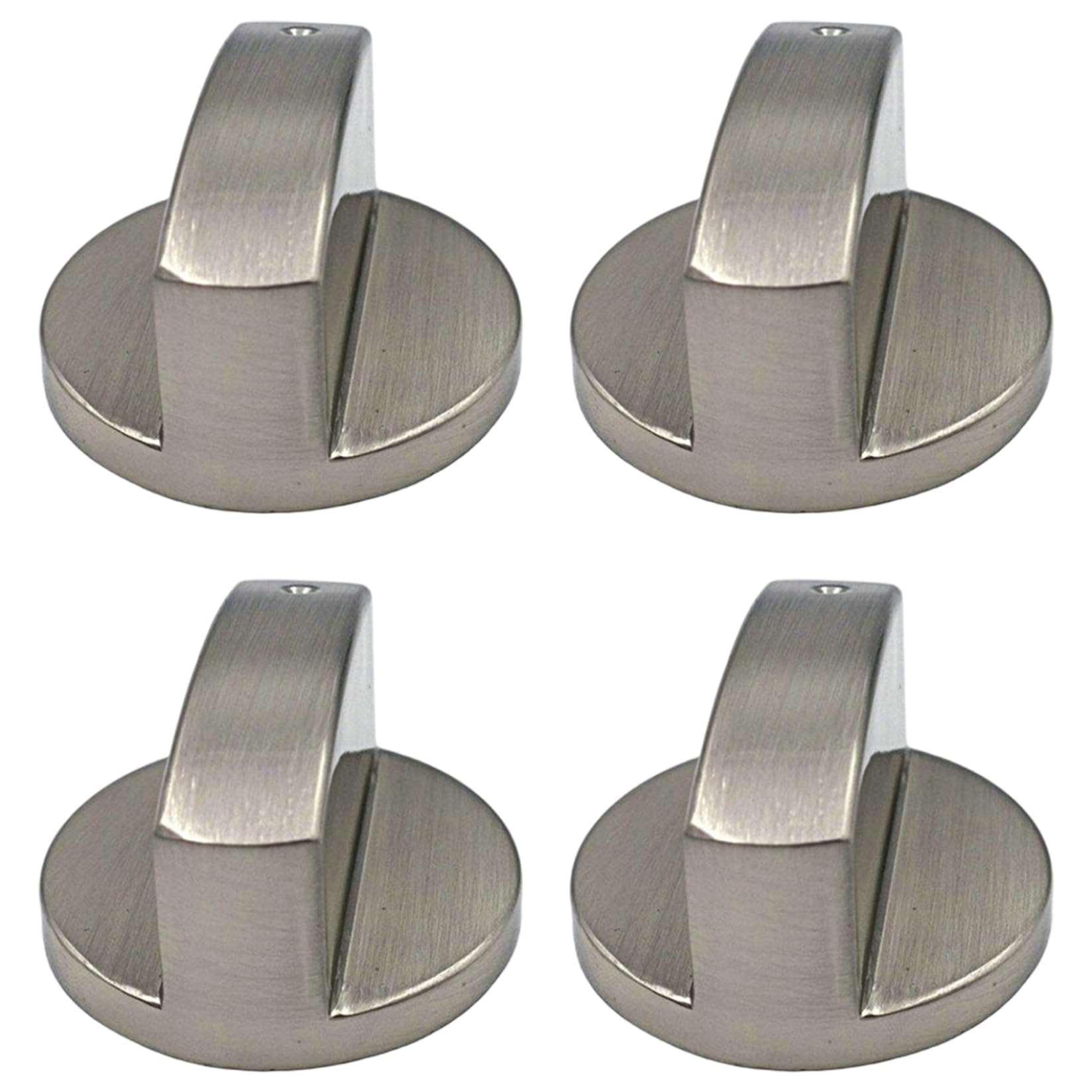 StaZamor 4PCS 6mm Zinc Alloy Stove Knobs Replacements, Gas Stove Knobs, Oven for Kitchen Cooktop