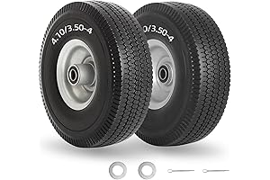 4.10/3.50-4 Tire and Wheel 5/8-Inch Bore Hole