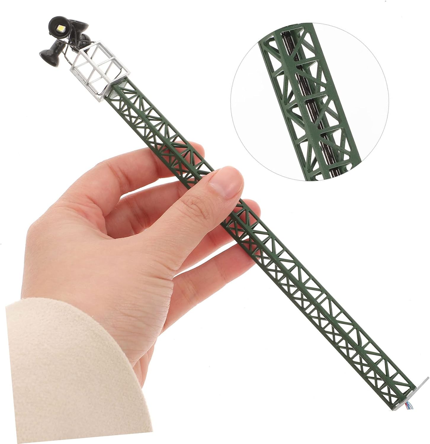 Scale Miniature Dollhouse Decor Wear-Resistant Craft for Model Train Layouts