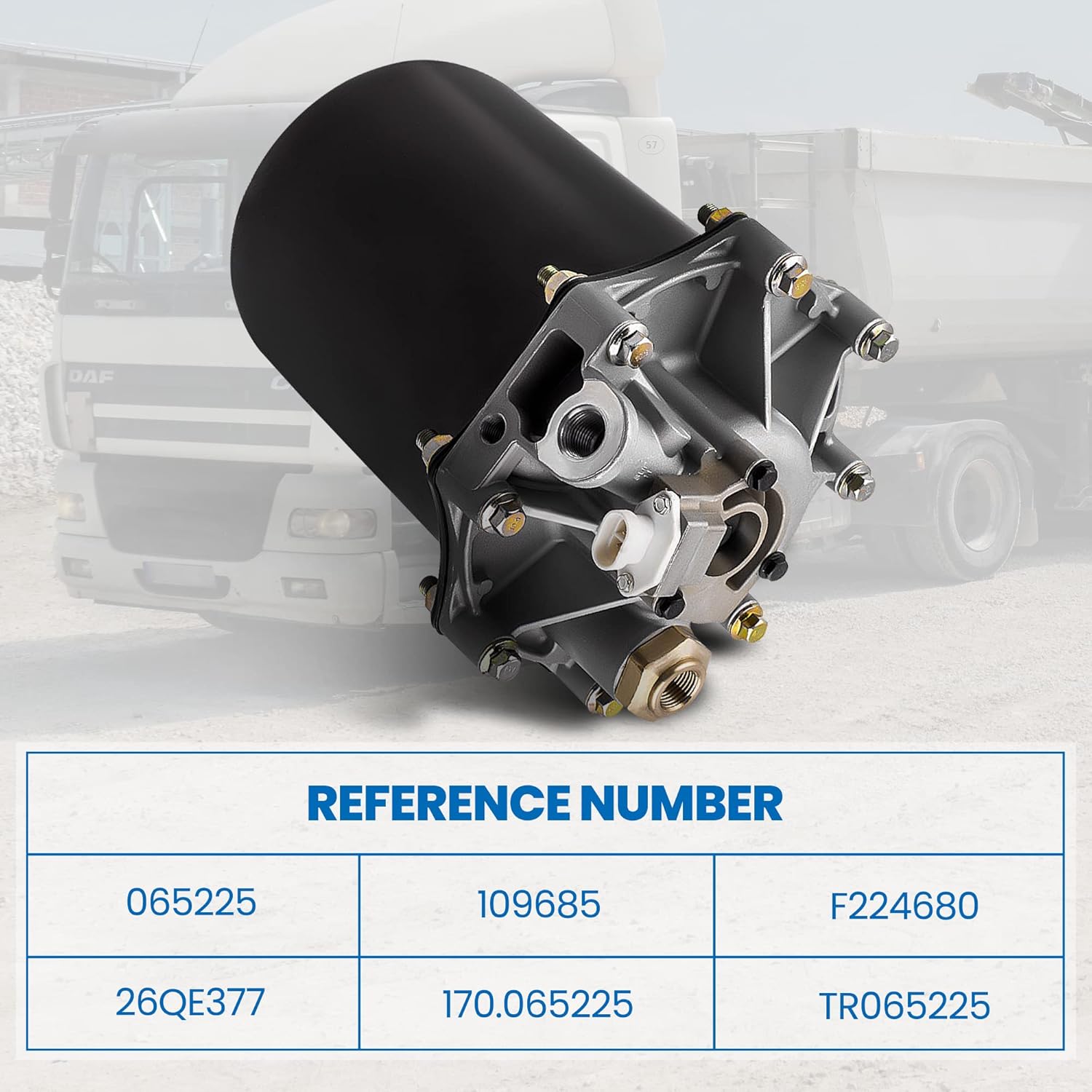 065225 Air Dryer 12 Volt AD-9 AD9 Style Replaces 109685 F224680 26QE377