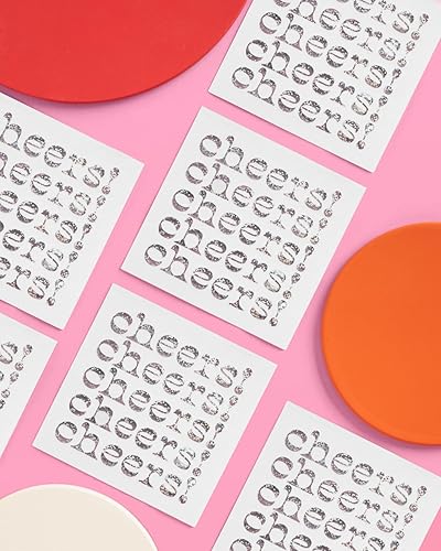 Miniatura 2 de xo, Fetti Servilletas iridiscentes de alegría  3 capas, 50 piezas  Decoraciones de despedida de soltera, decoración de fiesta de cumpleaños de