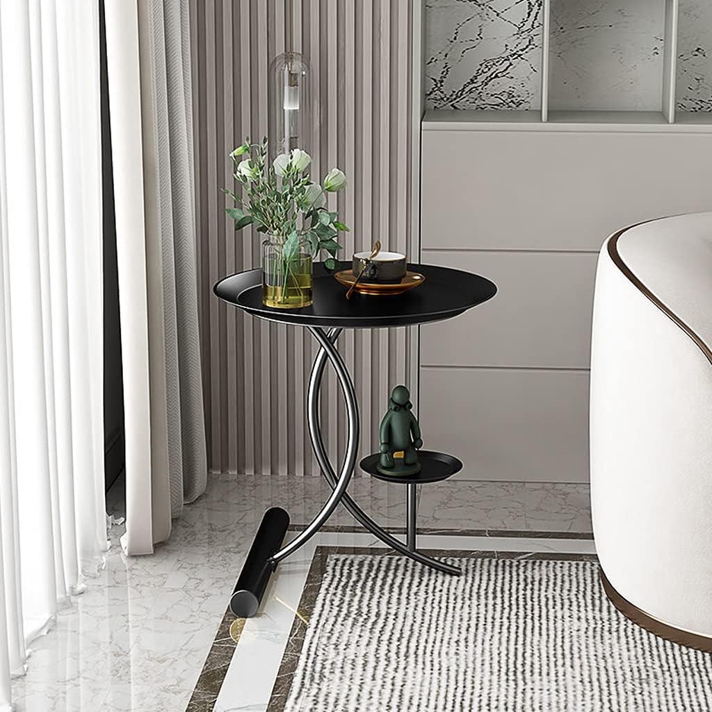 N/A Sofa Side Table Corner Table Iron Tray Side Table Living Room Balcony Small