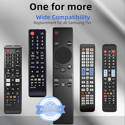 Miniatura 6 de Reemplazo de control remoto universal para todos los controles remotos de TV Samsung, compatible con todos los Samsung Frame Crystal UHD Neo QLED