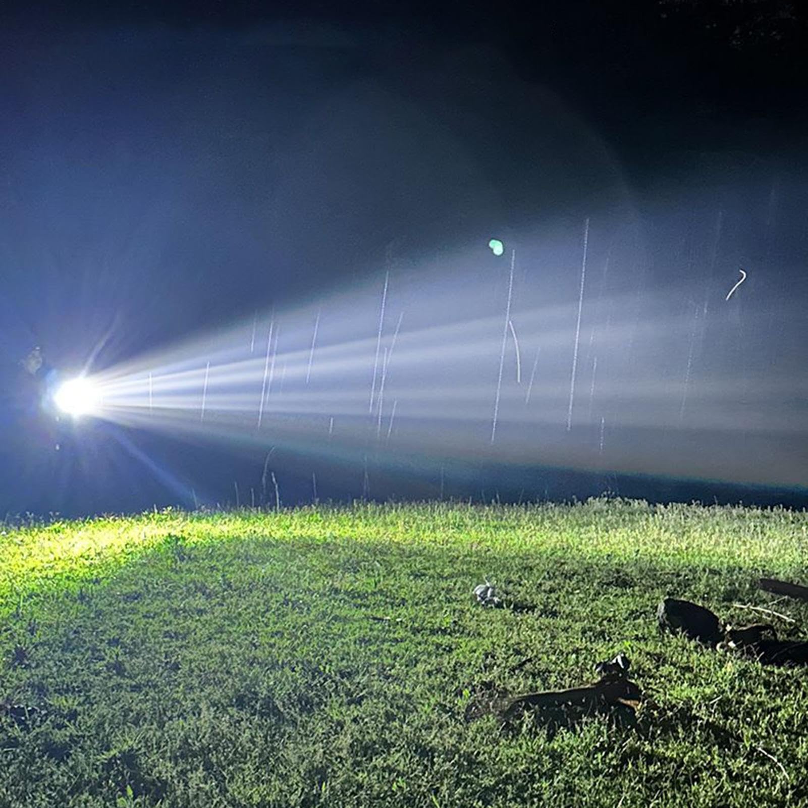 Torcia Solare Lampada Impermeabile Luminosa | Luce da lavoro LED a mano per esterni per Interni Casa Escursioni Pesca Blackout Uso Notturno